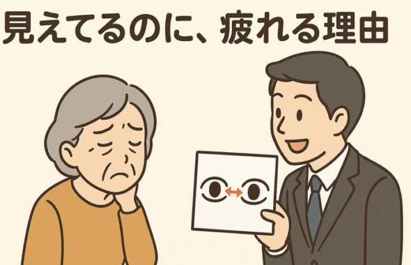その目の疲れ、目の筋肉の疲れかも？