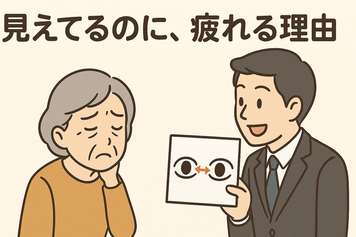 その目の疲れ、目の筋肉の疲れかも？